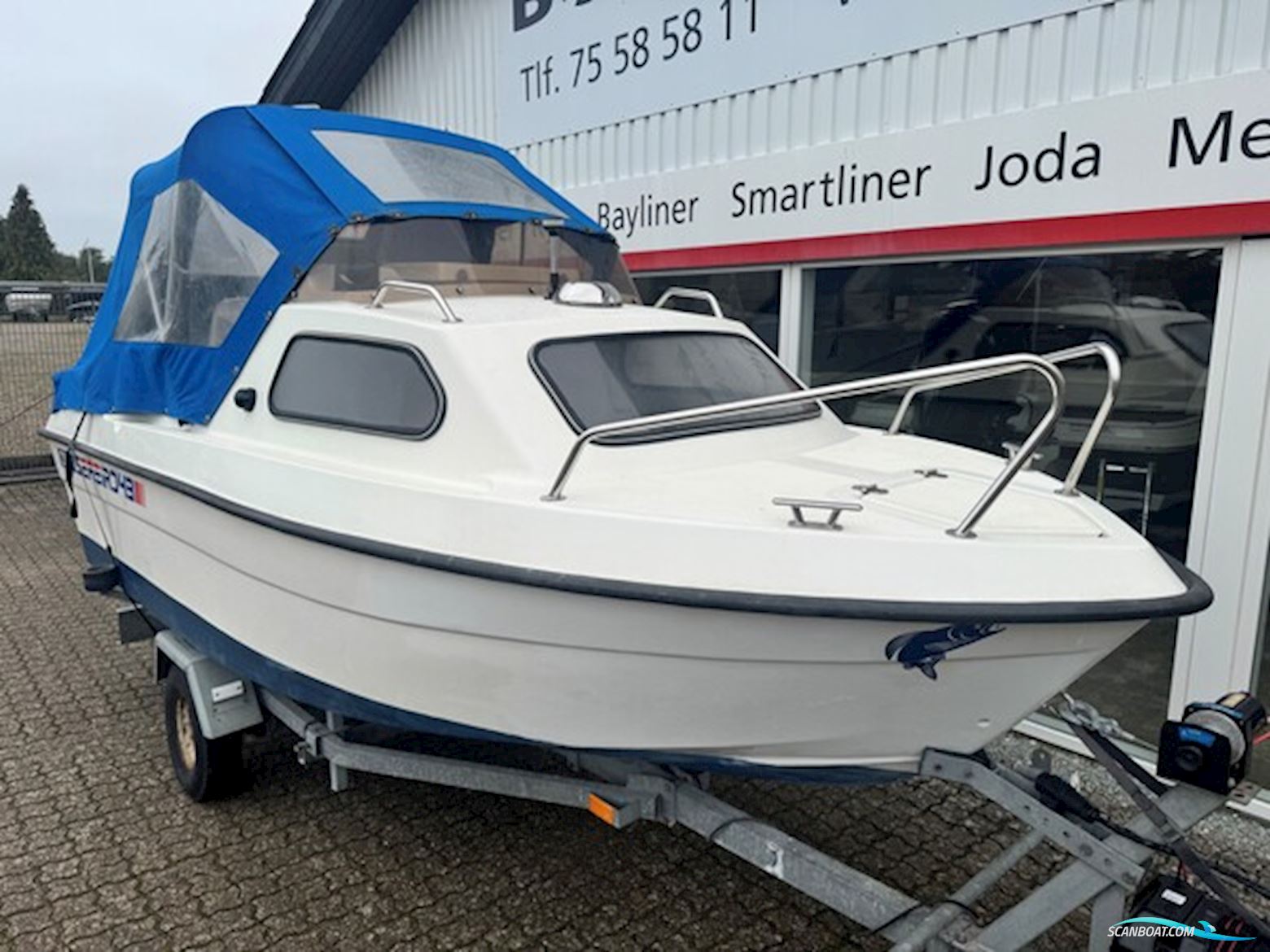 Ryds 435 FC - Seabird 43 Med ny 40 hk Mercury-Efi 4 Takt og 750 kg Trailer