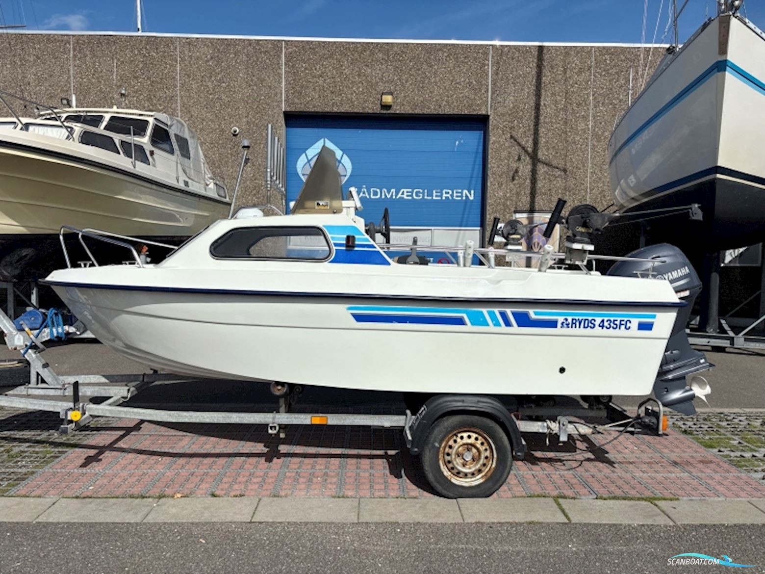 Ryds 435 FC Kabinebåd Motorboten 1994, met Yamaha motor, Denemarken
