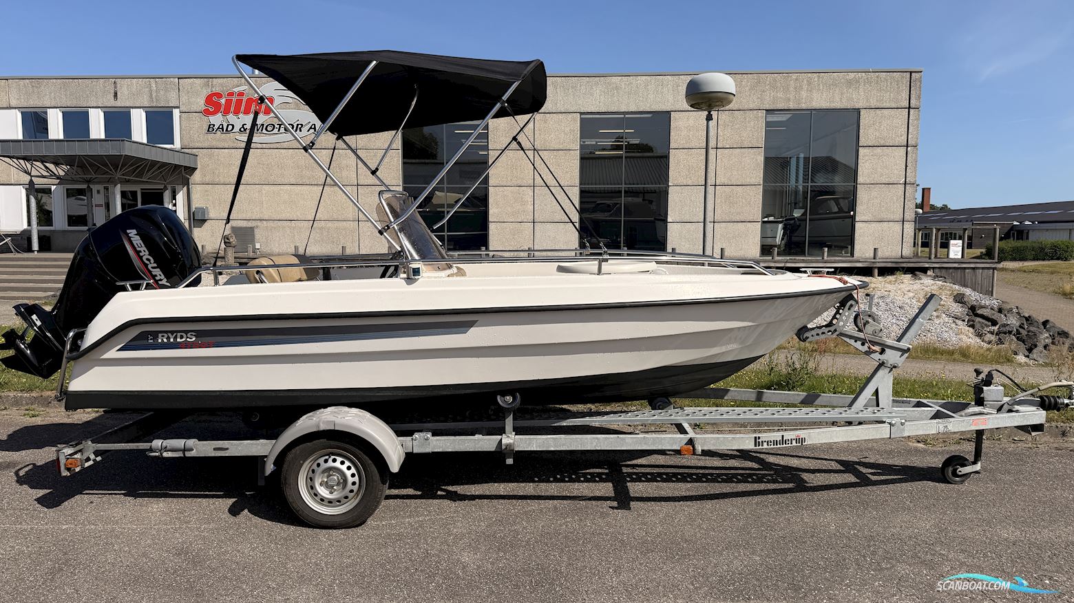 Ryds 475 GT Motorboten 0, met Mercury 60 hk 4-Takt motor, Denemarken