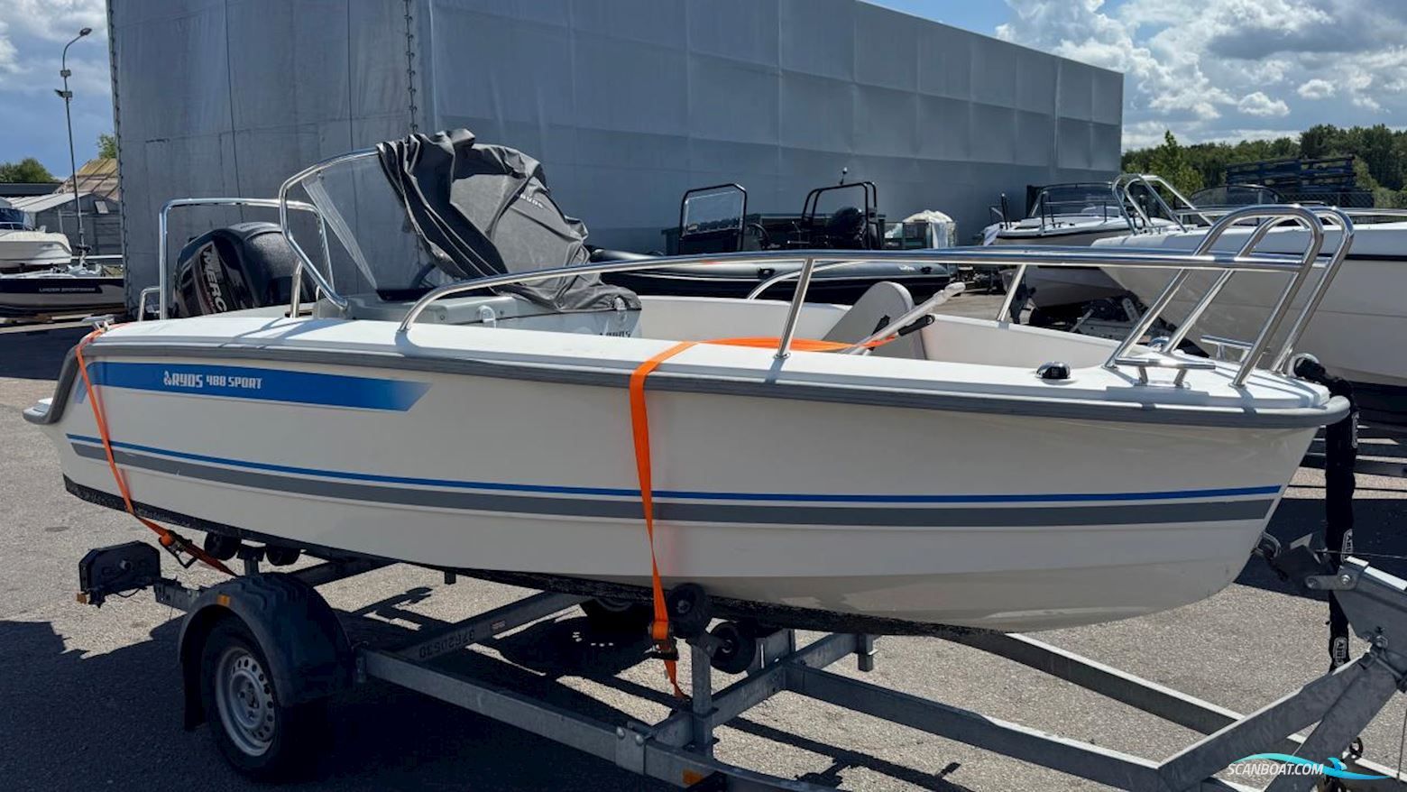 Ryds 488 Sport Motorboten 2015, met Mercury motor, Sweden