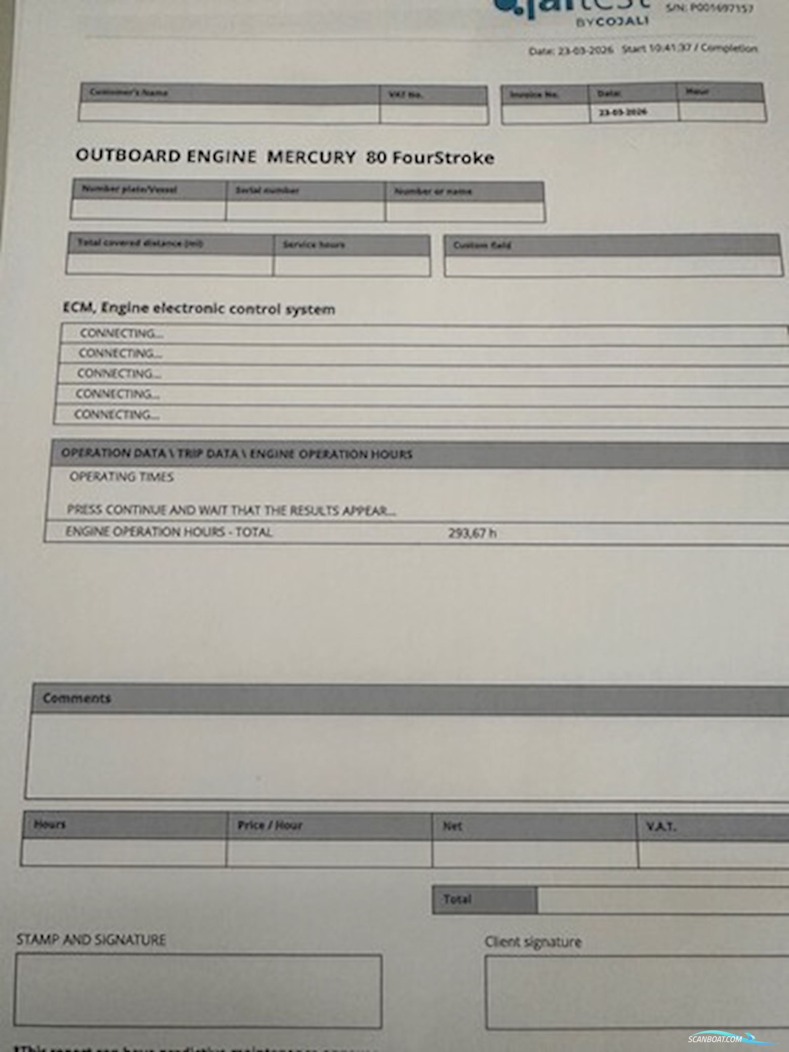 Ryds 510 Gti – Mercury 80 hk (2004) – Inkl. Trailer