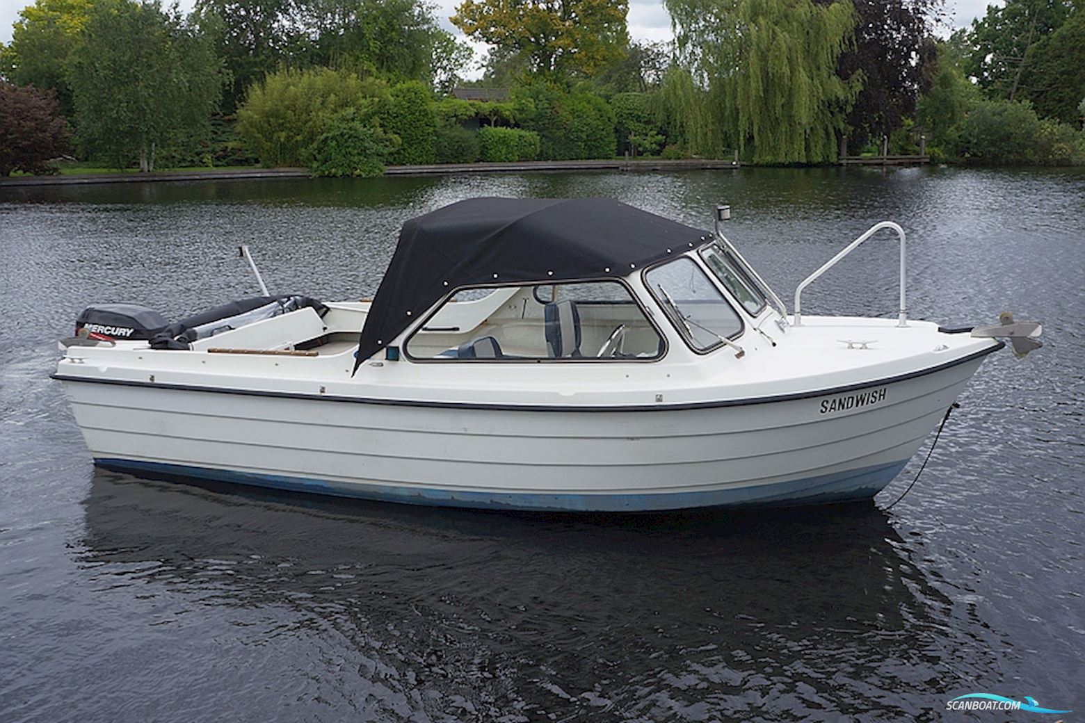 Ryds 525ST Motorboten 2002, met Mercury motor, The Netherlands
