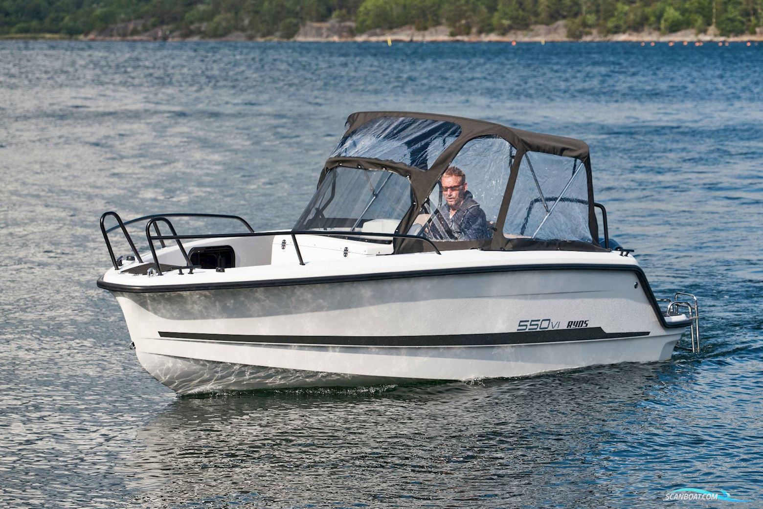 Ryds 550 VI Mid C - Yamaha 100 HK Motorboten 0, met Yamaha F100 motor, Denemarken
