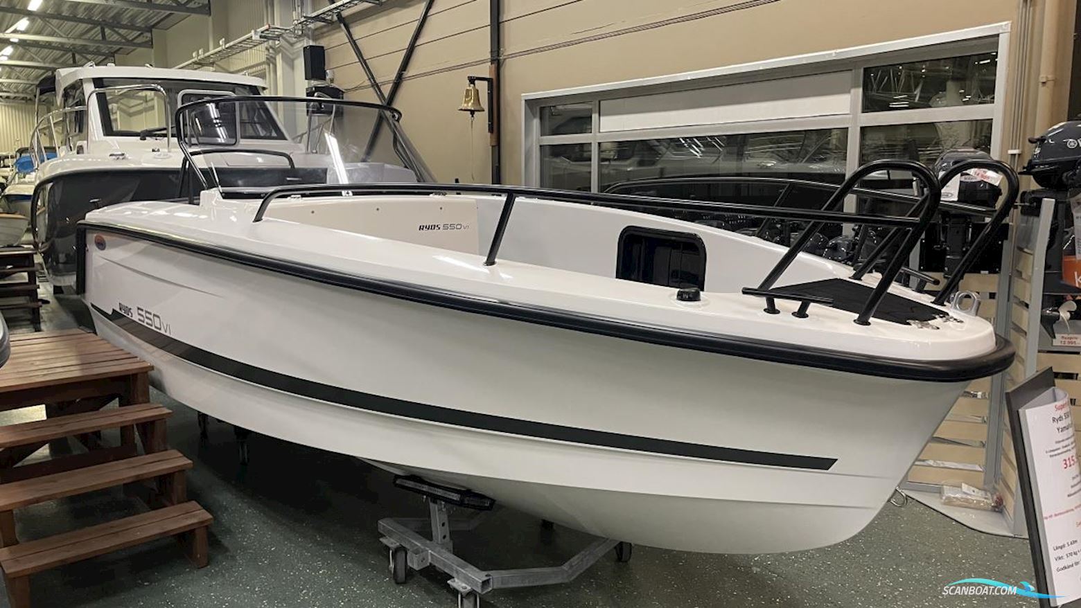 Ryds 550 VI Sport Motorboten 2022, met Yamaha motor, Sweden