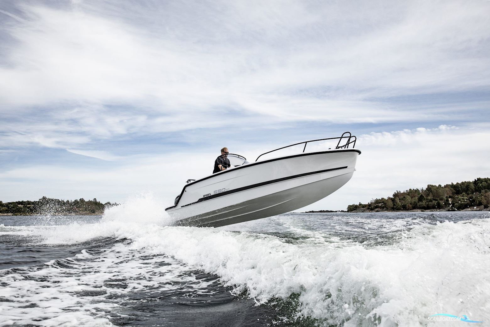 Ryds 550VI Sport Motorboten 2024, met Yamaha F80 motor, Denemarken