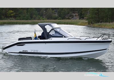 Ryds 735 VI Motorboten 2021, met Mercruiser  motor, Sweden