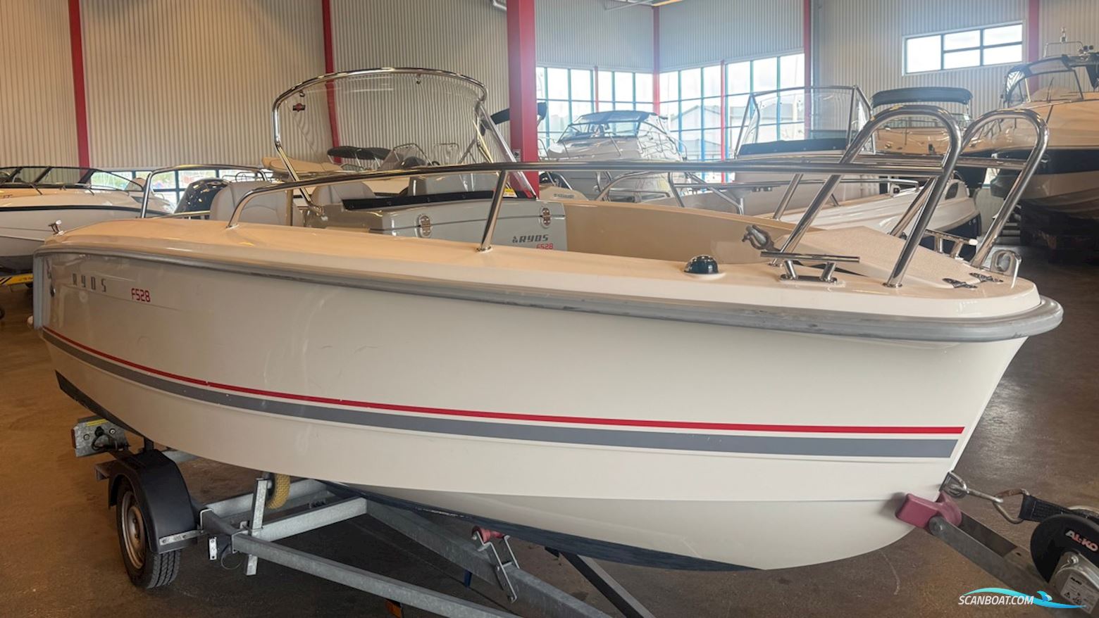 Ryds F528 WA Motorboten 2014, met Mercury motor, Sweden