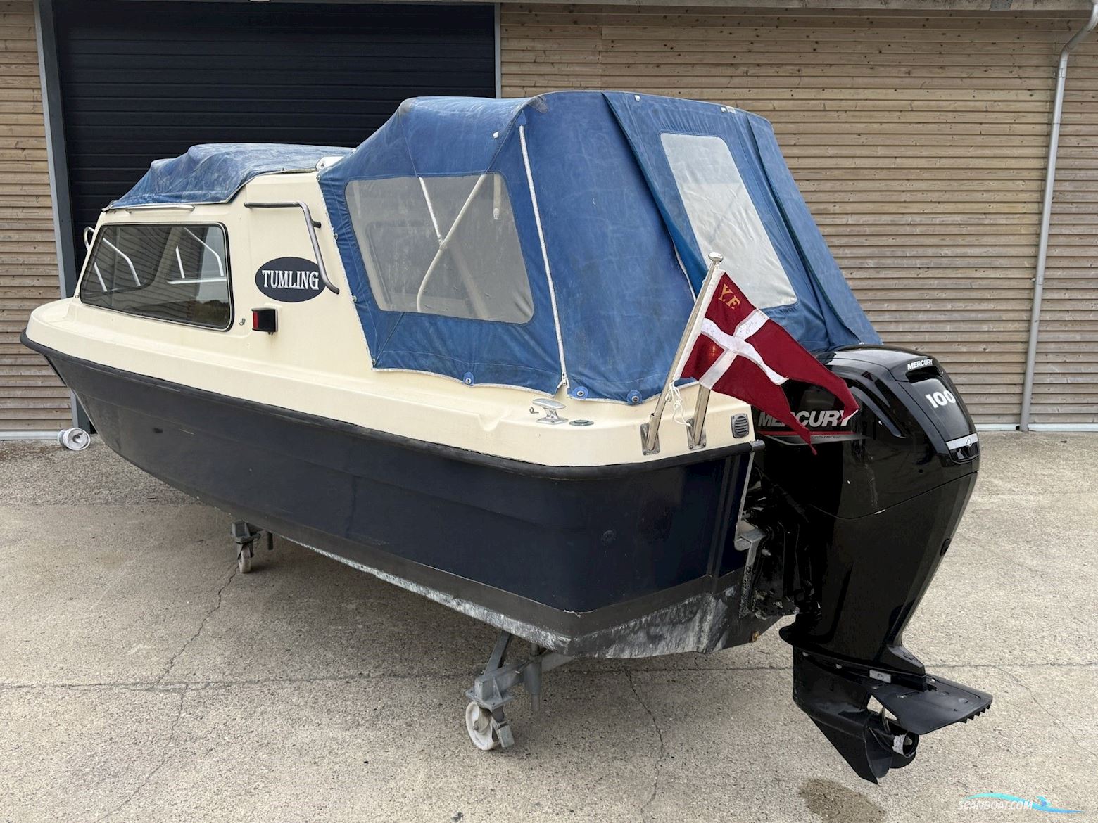 Ryds Natica 6,3 Meter Motorboten 1985, met Mercury motor, Denemarken
