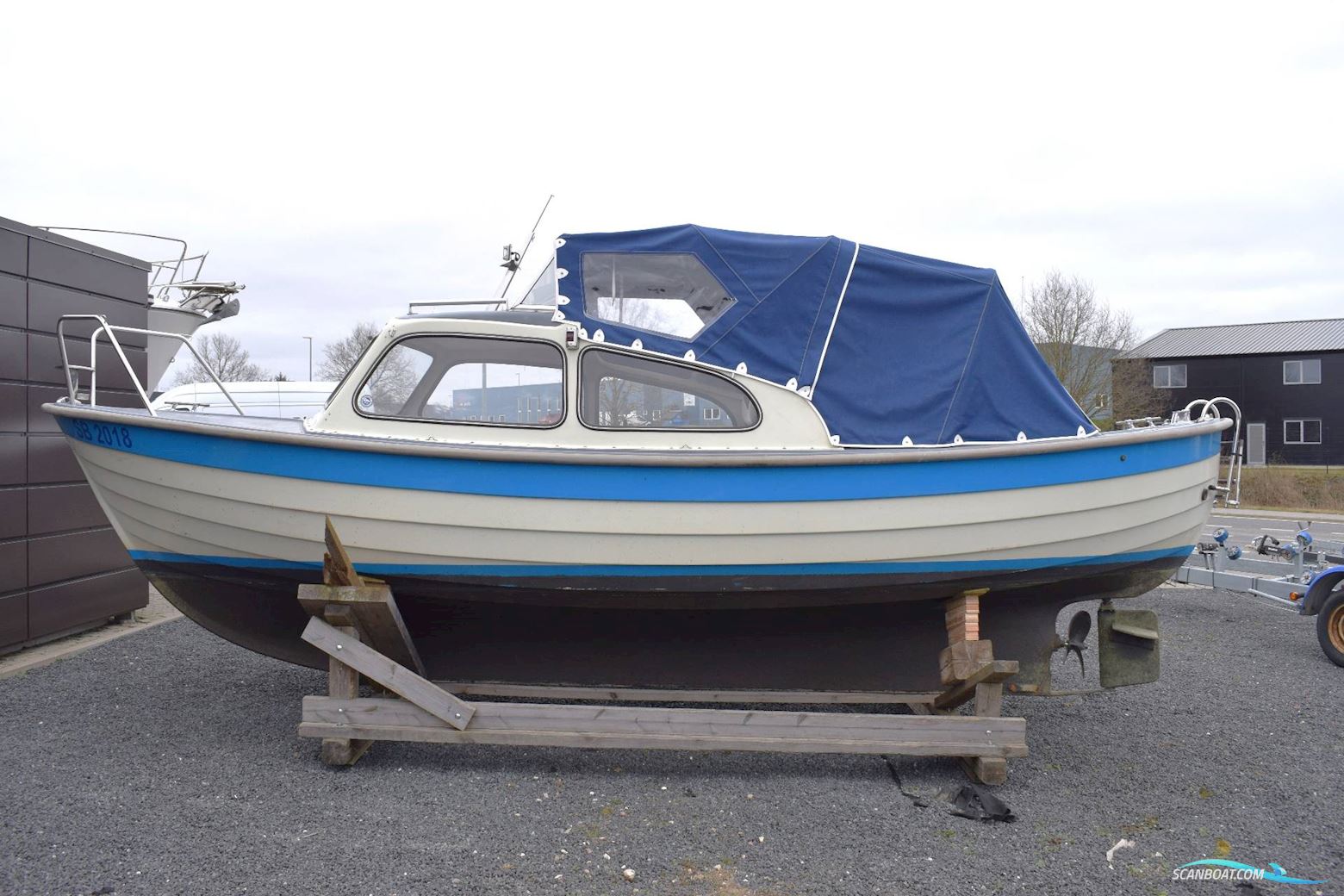 Saga 20 m Yanmar M20 Diesel Motorboten 1975, met Yanmar Diesel motor, Denemarken