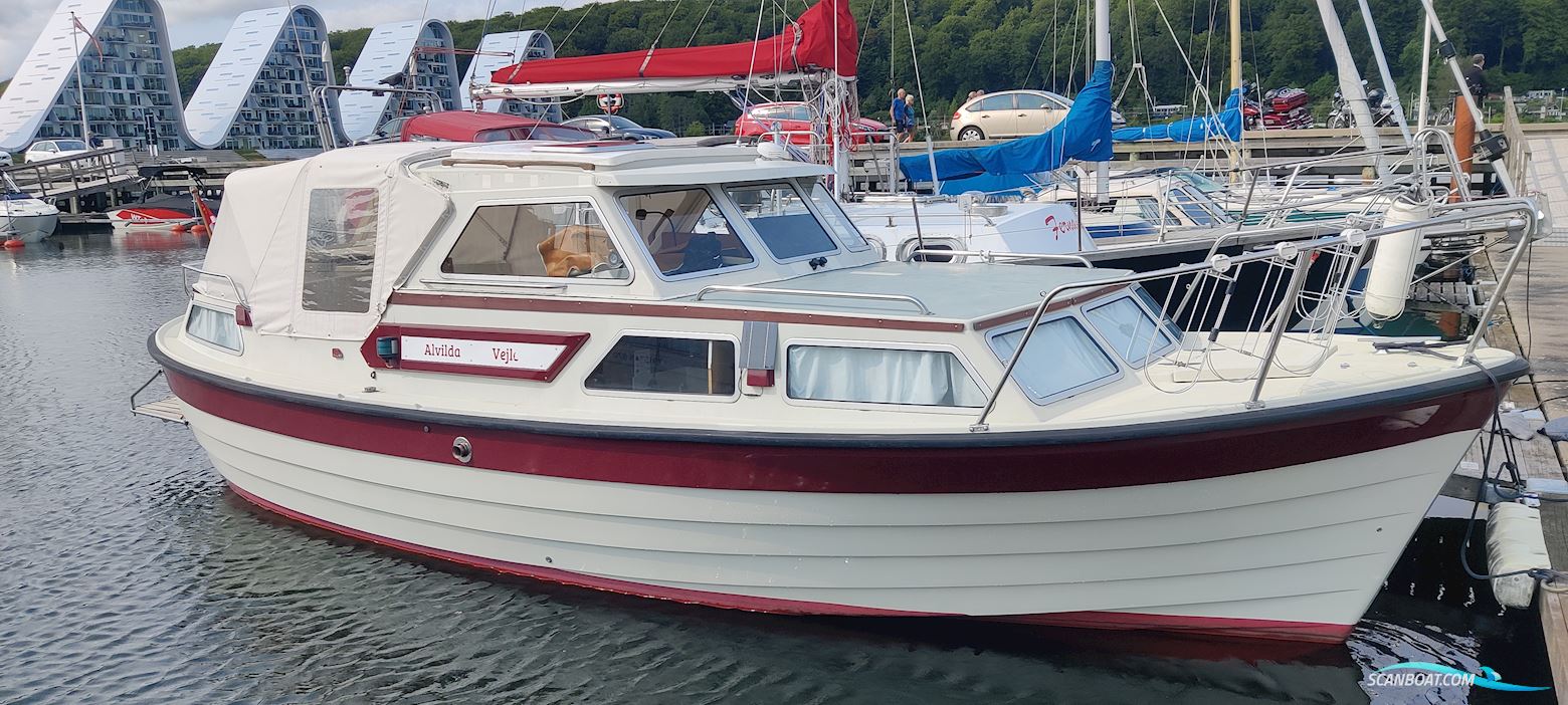 Saga 27  Motorboten 1977, met Yanmar 4JH5E  motor, Denemarken