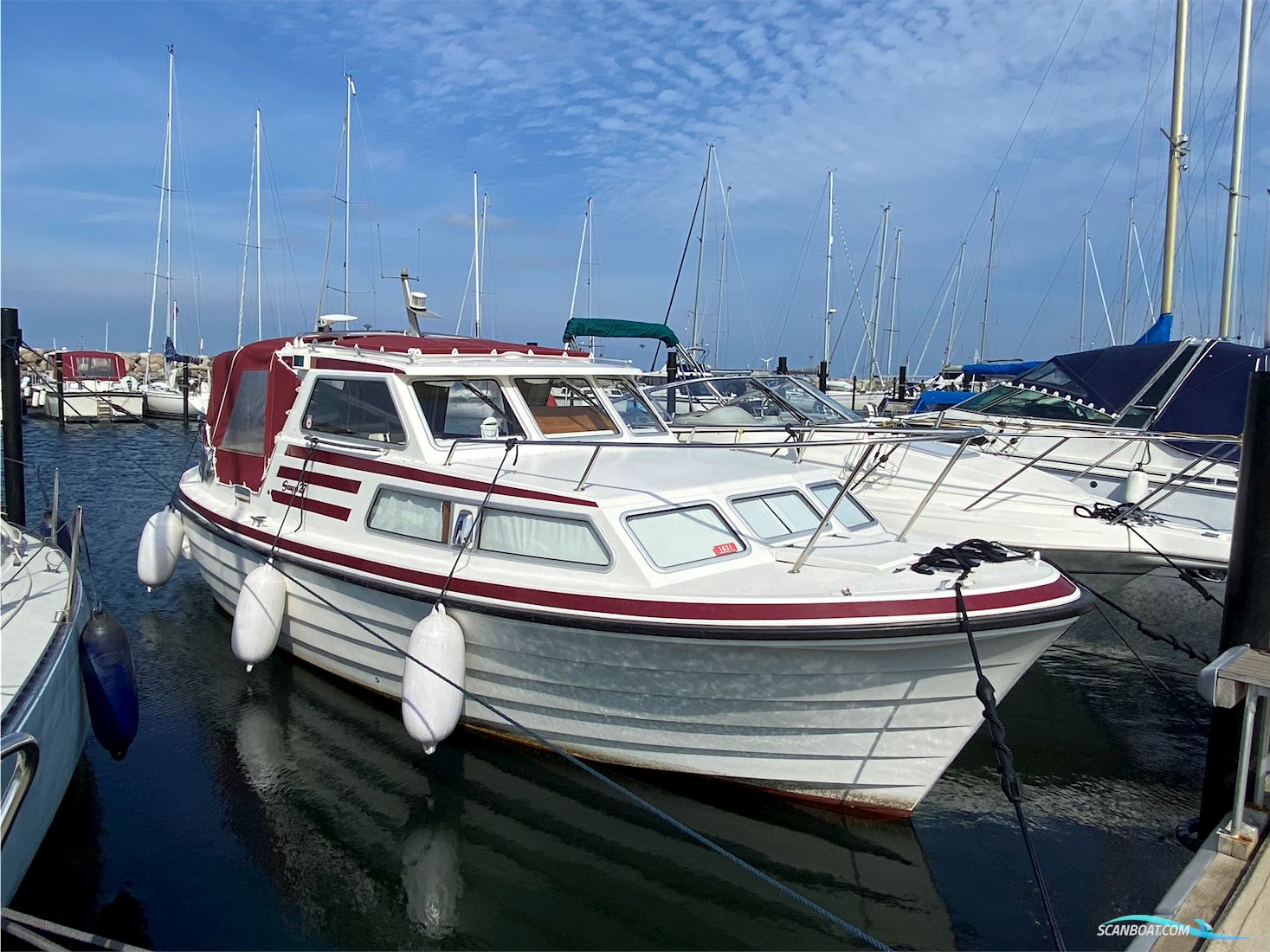Saga 27 Motorboten 2004, met Volvo Penta Tamd motor, Denemarken
