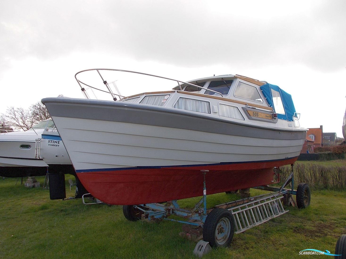 Saga 27 Motorboten 1976, met Perkins motor, Denemarken