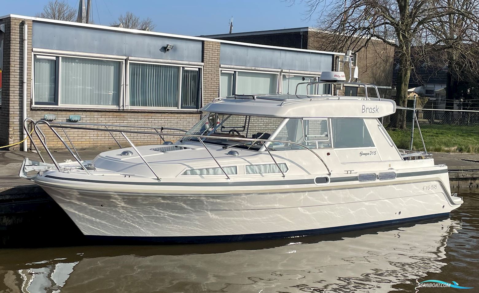 Saga 315 Motorboten 2005, met VolvoPenta motor, The Netherlands