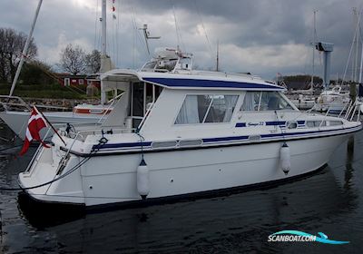 Saga 32 Motorboten 2002, met Volvo Penta Kad43P motor, Denemarken