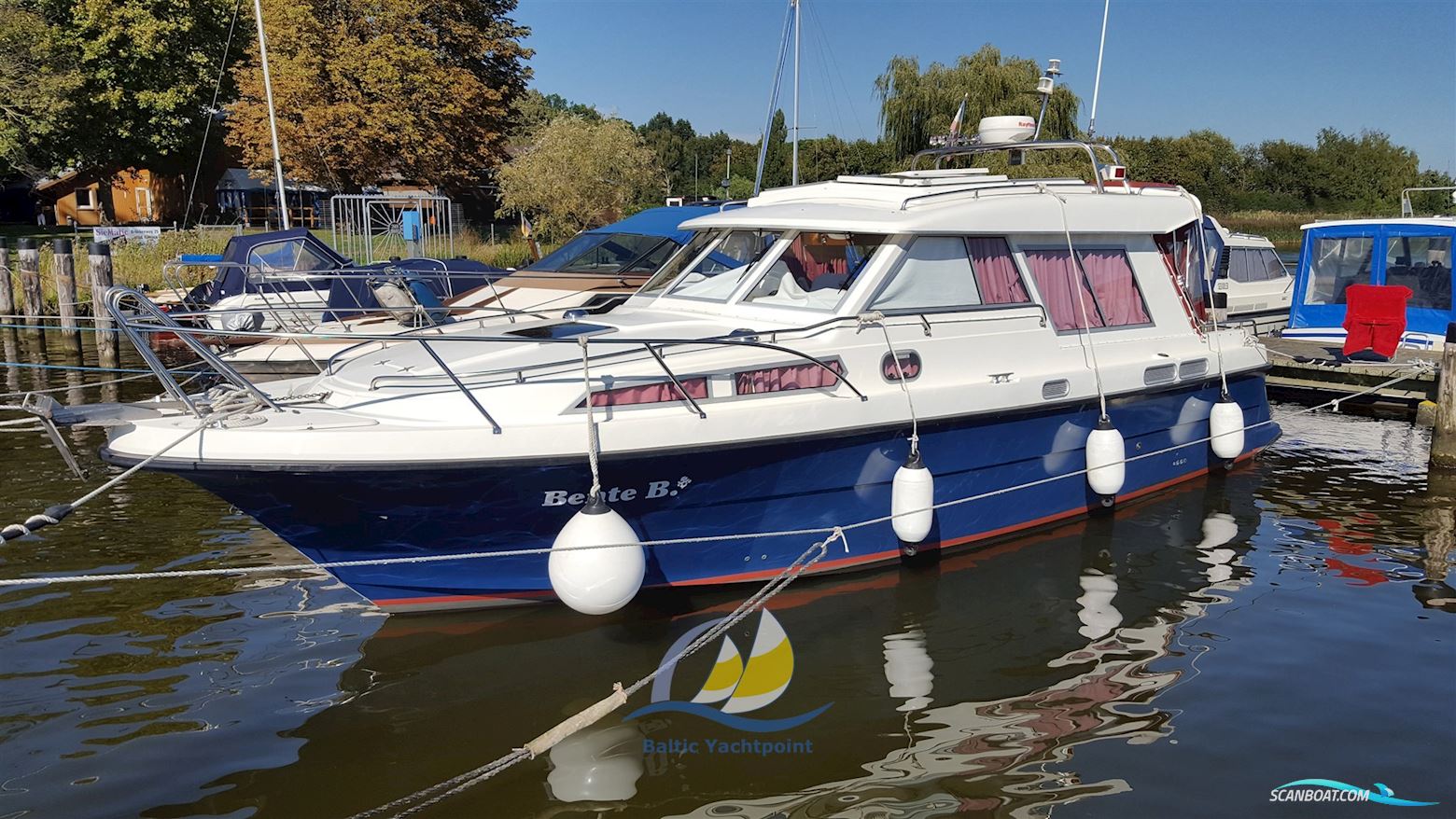 Saga 32 Motorboten 1995, met Volvo Penta KAMD 43 motor, Duitsland