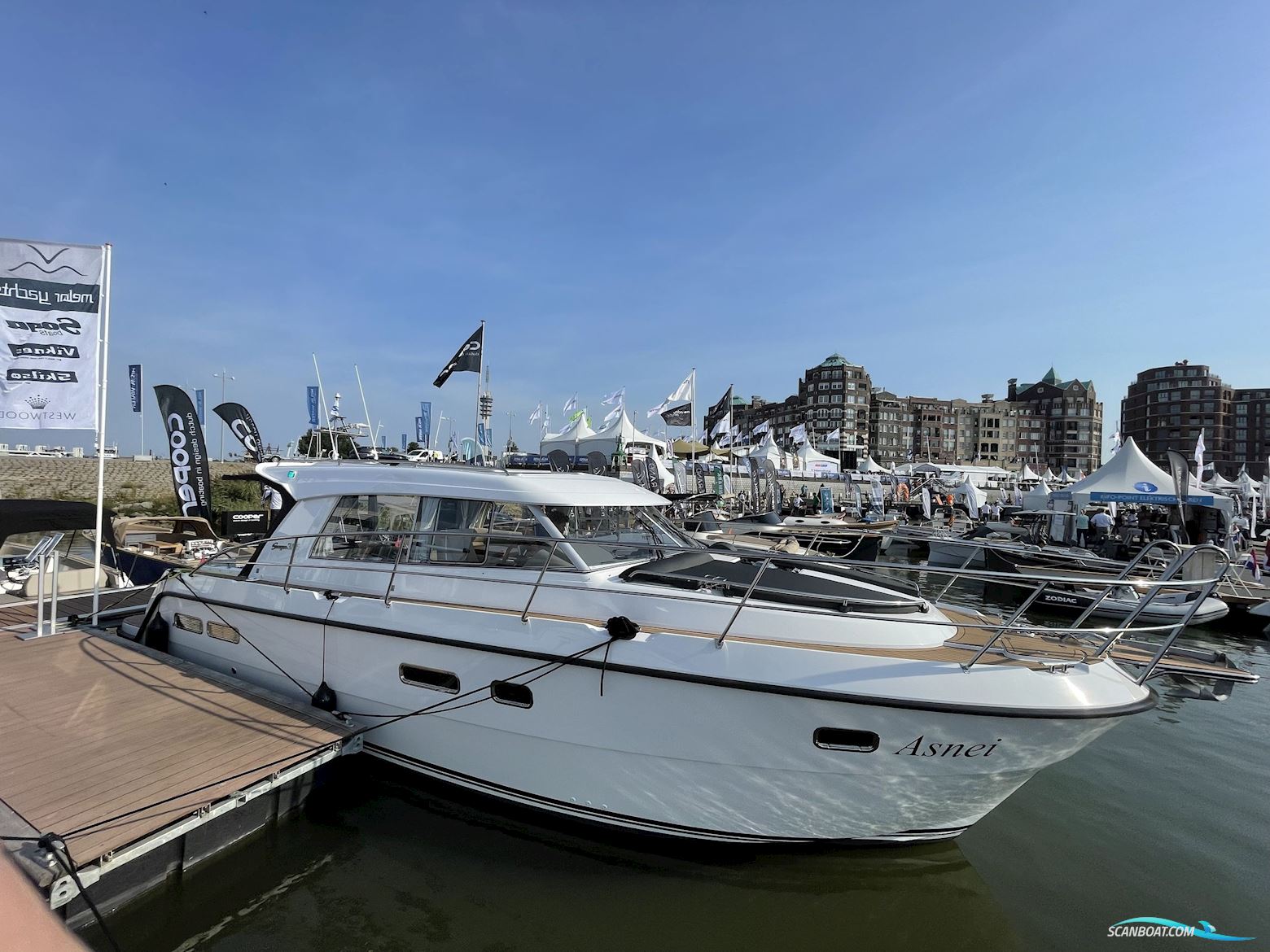 Saga 385 Motorboten 2022, met Volvo Penta D6 480I-G motor, The Netherlands