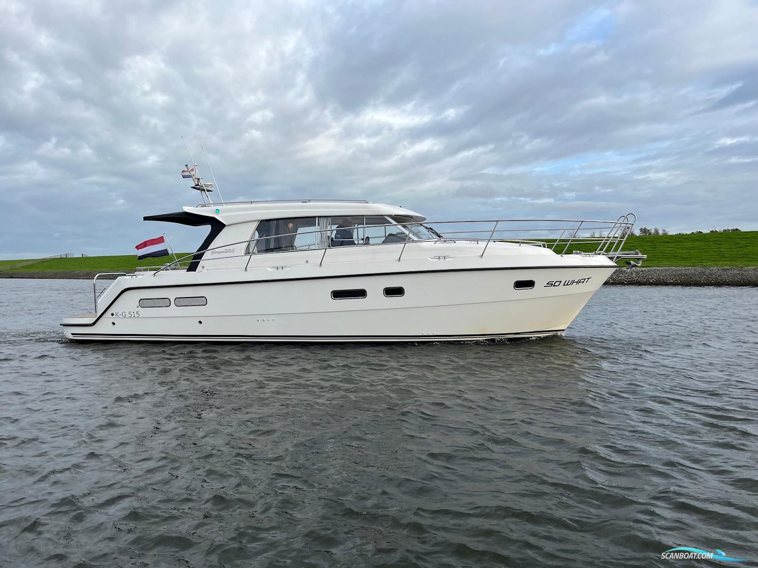 Saga 385 Motorboten 2022, met Volvo Penta motor, The Netherlands