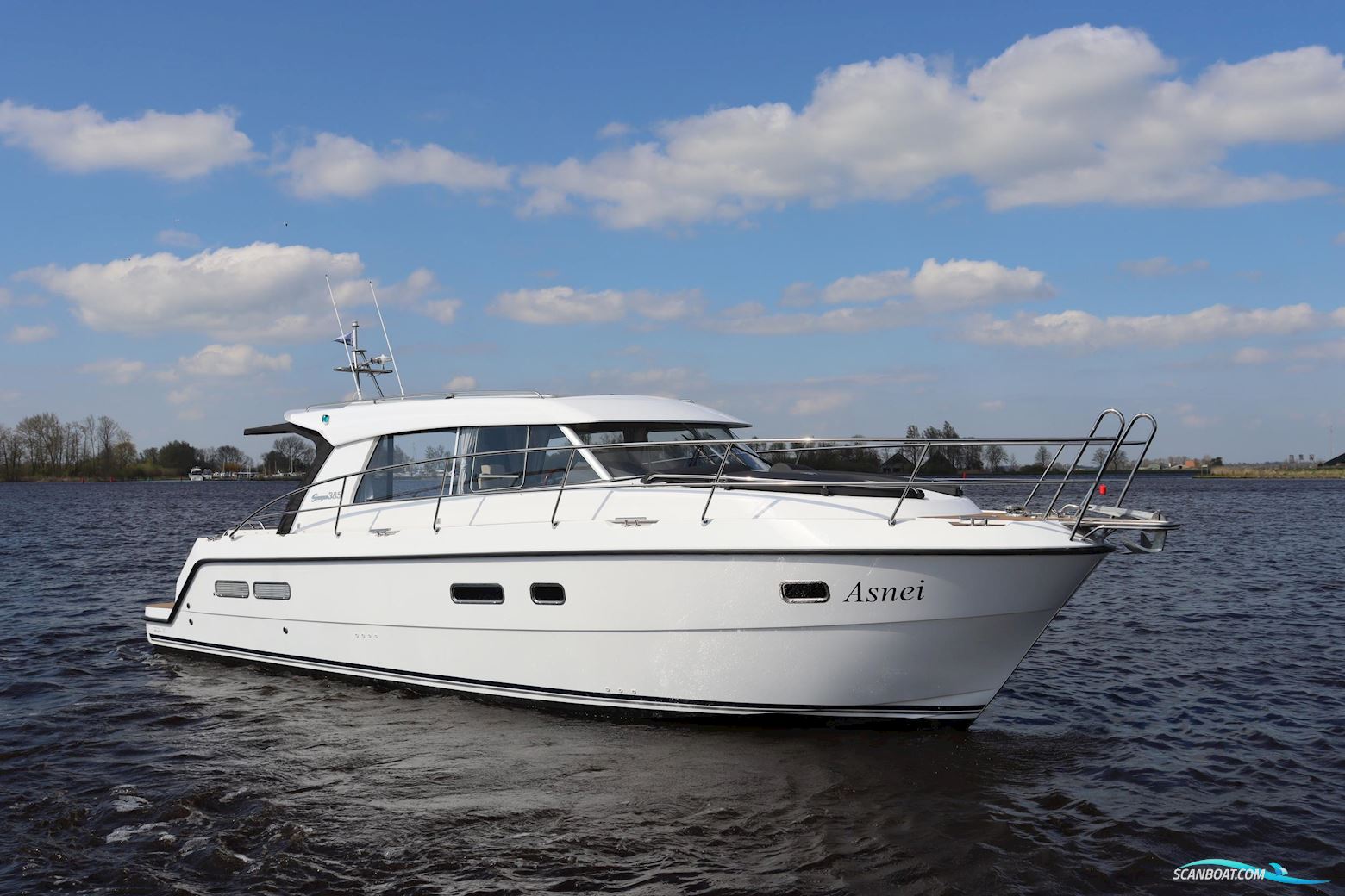 Saga 385 Motorboten 2022, met Volvo Penta motor, The Netherlands