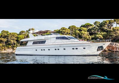 San Lorenzo SL 82 Fly Motorboten 2000, met CAT 3412 C Z V-Drive motor, Kroatië