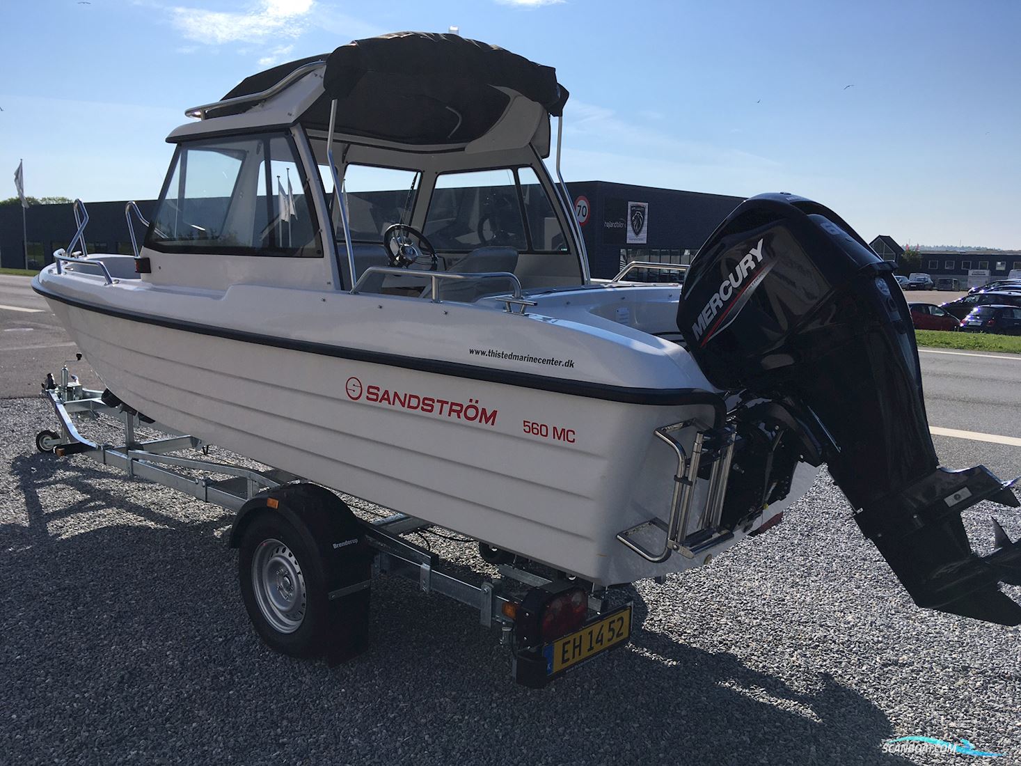 Sandström 560 MC Med Mercury F60 Efi