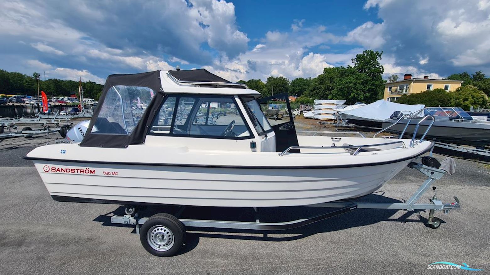 Sandström 560 MC Motorboten 2021, met Honda motor, Sweden