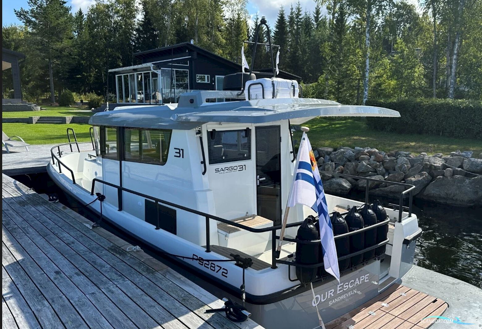Sargo 31 Aft Door
