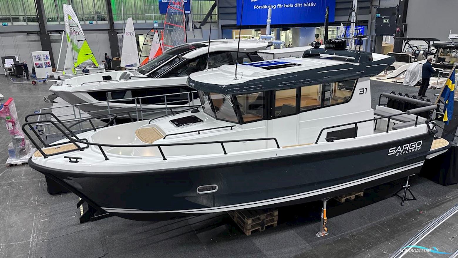Sargo 31 Explorer Motorboten 2024, met Volvo Penta motor, Sweden