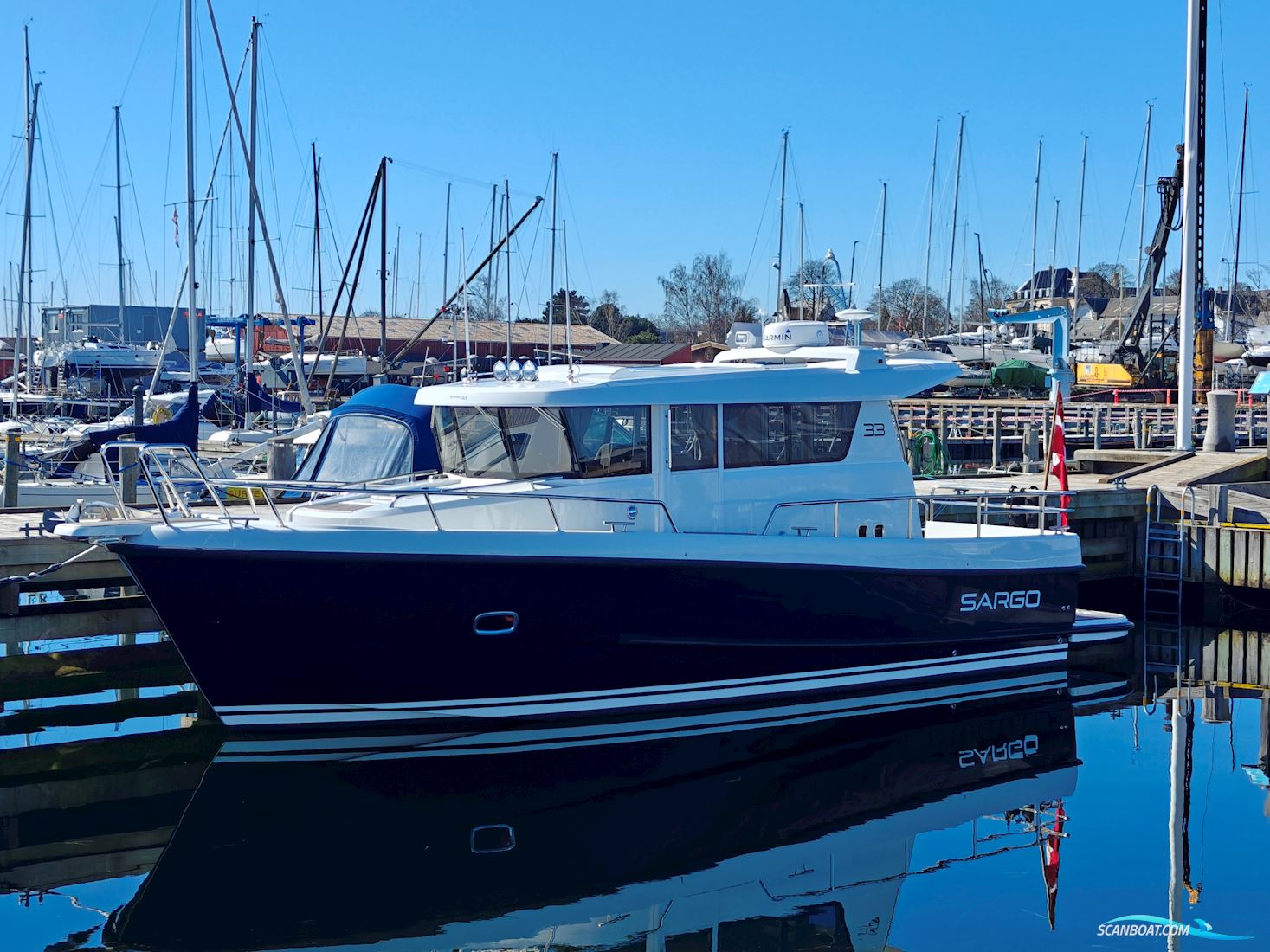 Sargo 33 Motorboten 2018, met Volvo Penta D6 - 370 motor, Denemarken