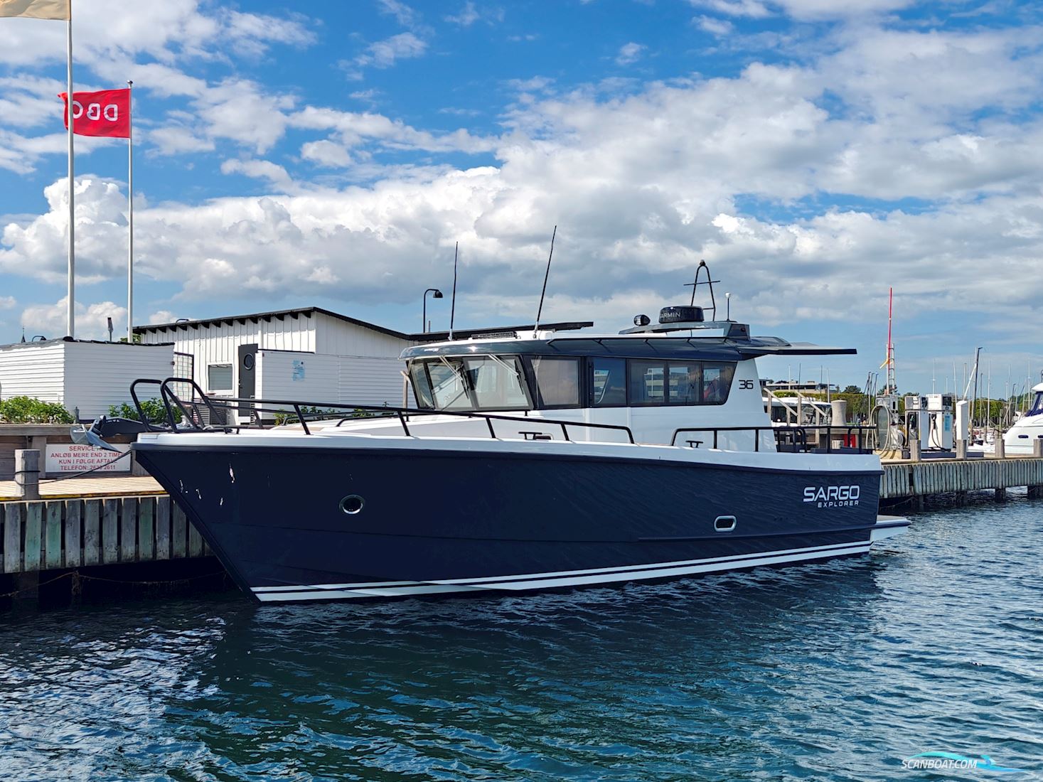Sargo 36 Explorer Motorboten 2025, met Volvo Penta D6 - 400 motor, Denemarken