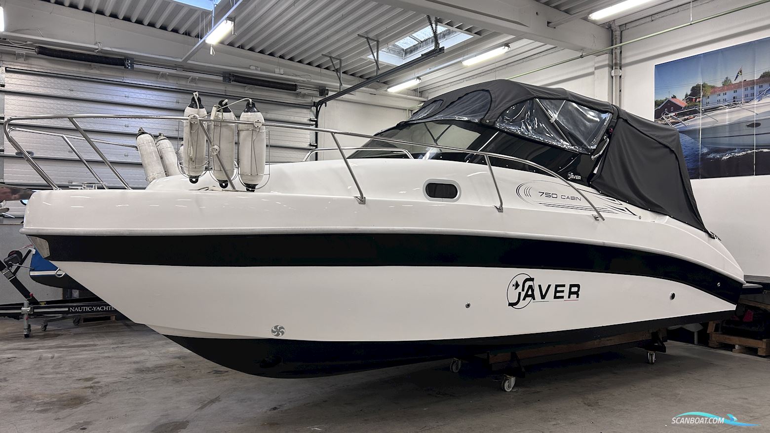 Saver 750 Cabin Motorboten 2022, met Mercury 300 xl ds Pro XS motor, Denemarken