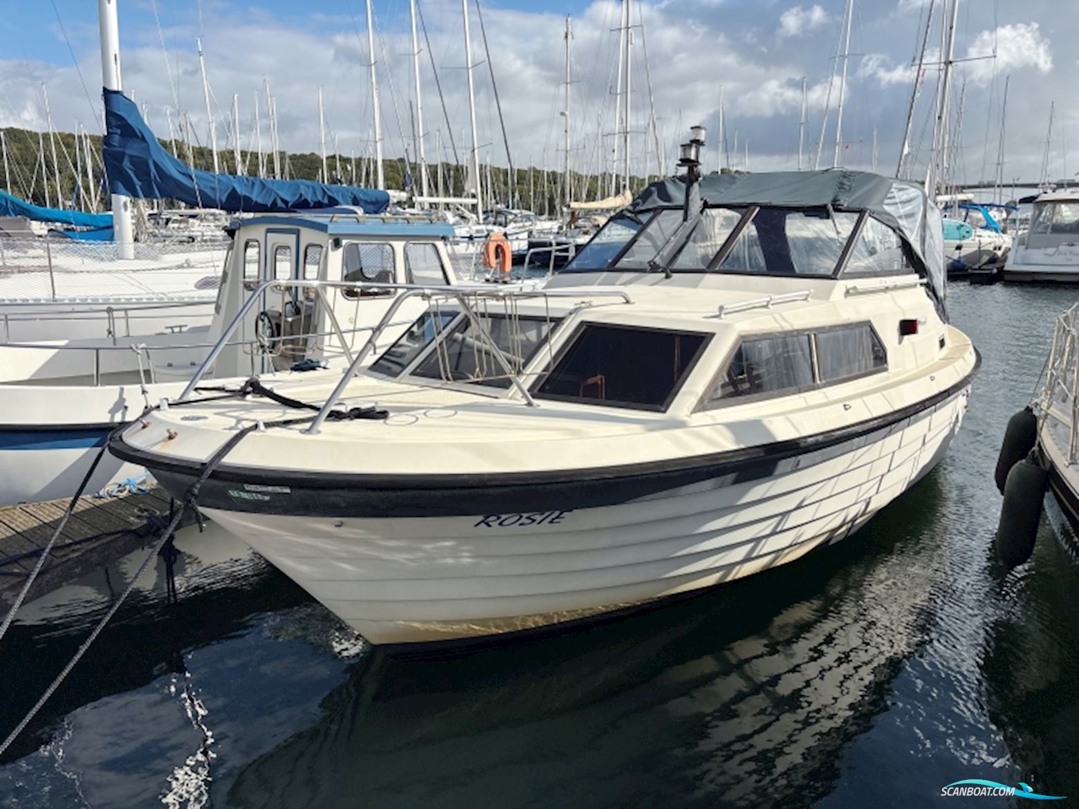 Scand 25 Classic Motorboten 1991, met Volvo Penta motor, Denemarken