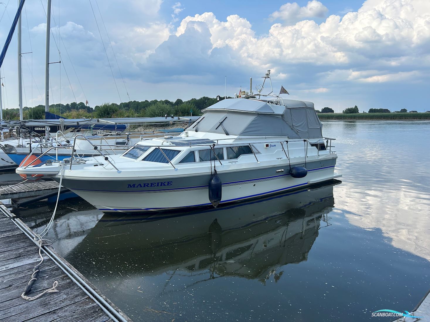 Scand 29 Baltic Motorboten 1996, met Mercruiser 4.2 motor, Duitsland