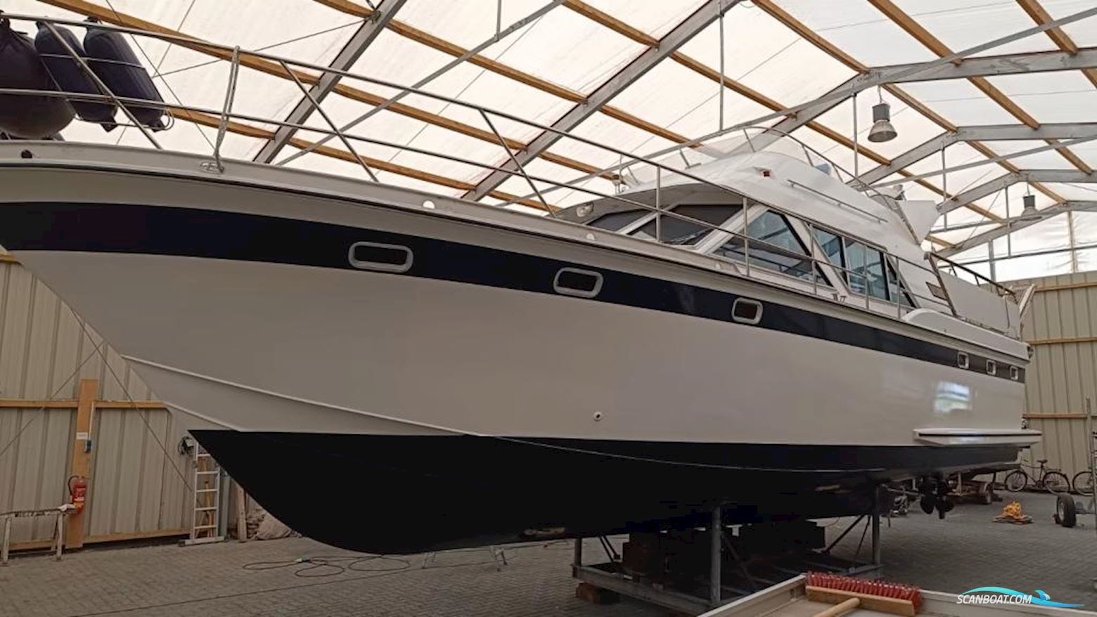 Scheepswerf Kootstertille Robur Motorboten 1987, met Bmw Marine Diesel 6 Zylinder motor, Duitsland