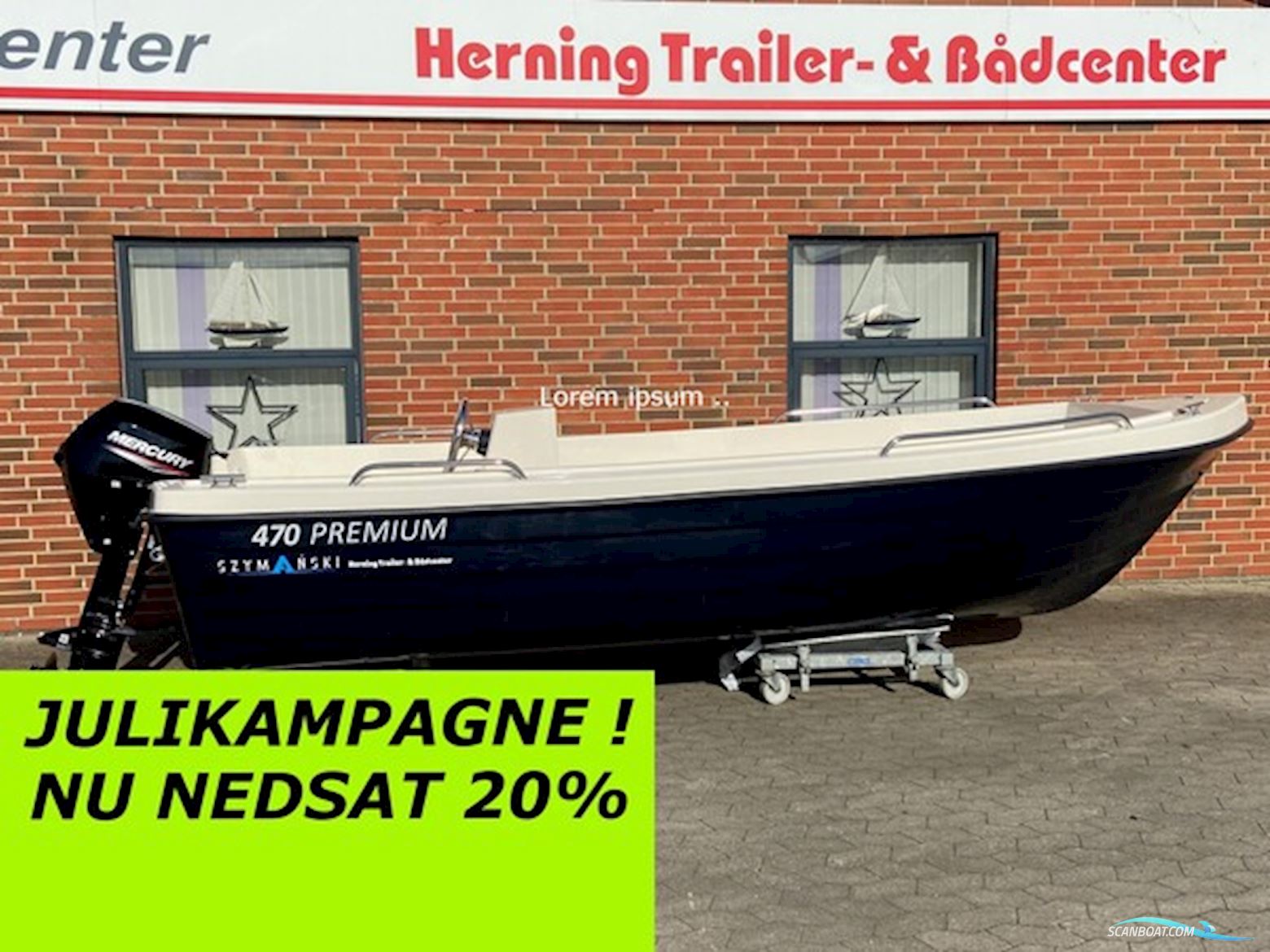 Sea Explorer 470 Premium m/Mercury F25 hk ELPT 4-takt EFI - KAMPAGNEPRIS ! Motorboten 2024, Denemarken