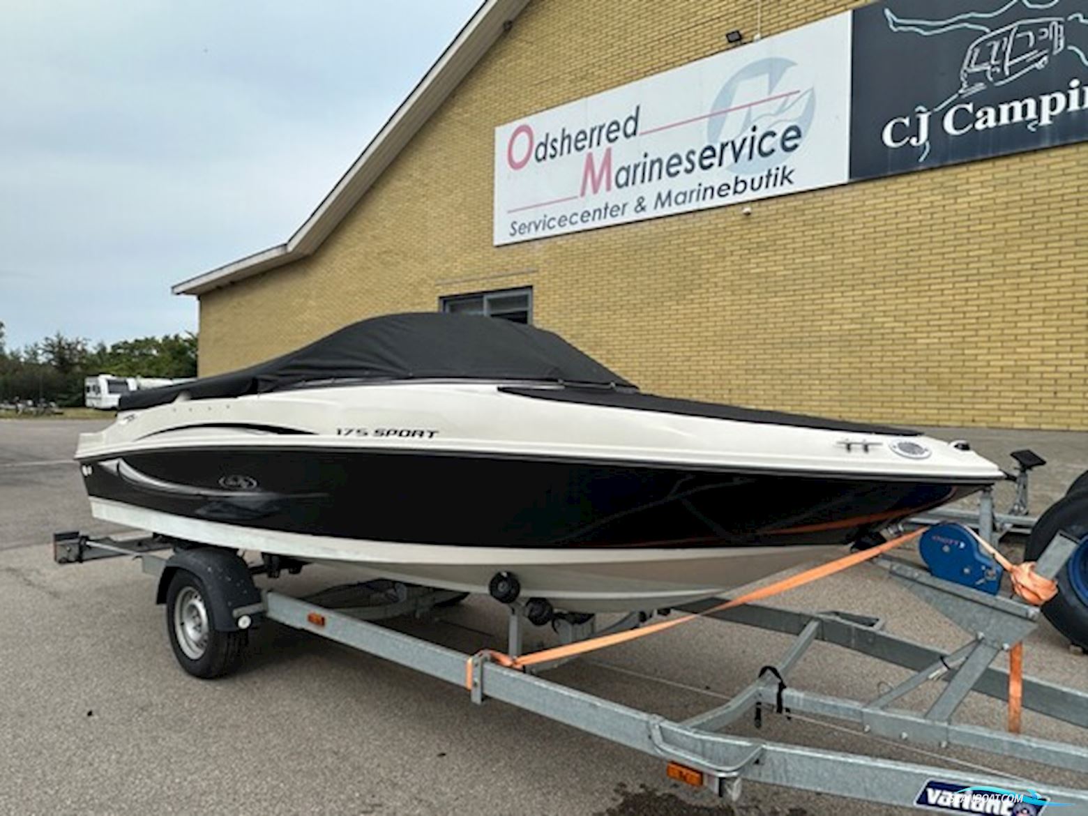 Sea Ray 175 Sport Med Mercruiser 3.0 Tks 196 Timer og Trailer – 2009 Motorboten 2009, met Mercruiser motor, Denemarken