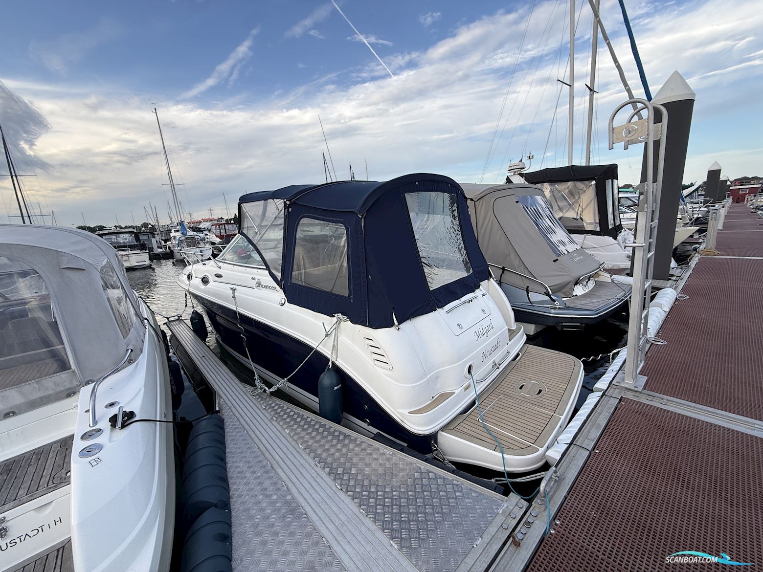 Sea Ray 260 Sundancer Motorboten 2003, met Mercruiser 350 MAG motor, Duitsland