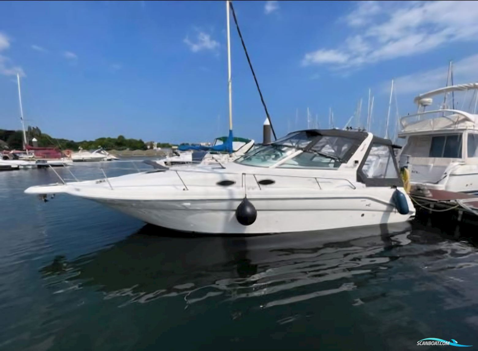 Sea Ray 290 Sundancer Motorboten 1993, met Mercruiser 4,3l LX motor, Duitsland