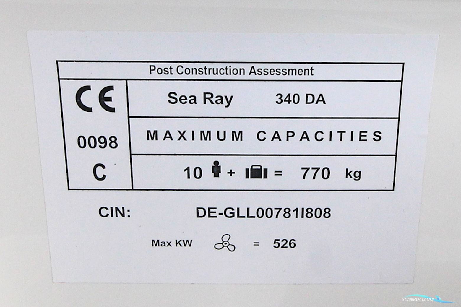 Sea Ray 340 Sundancer