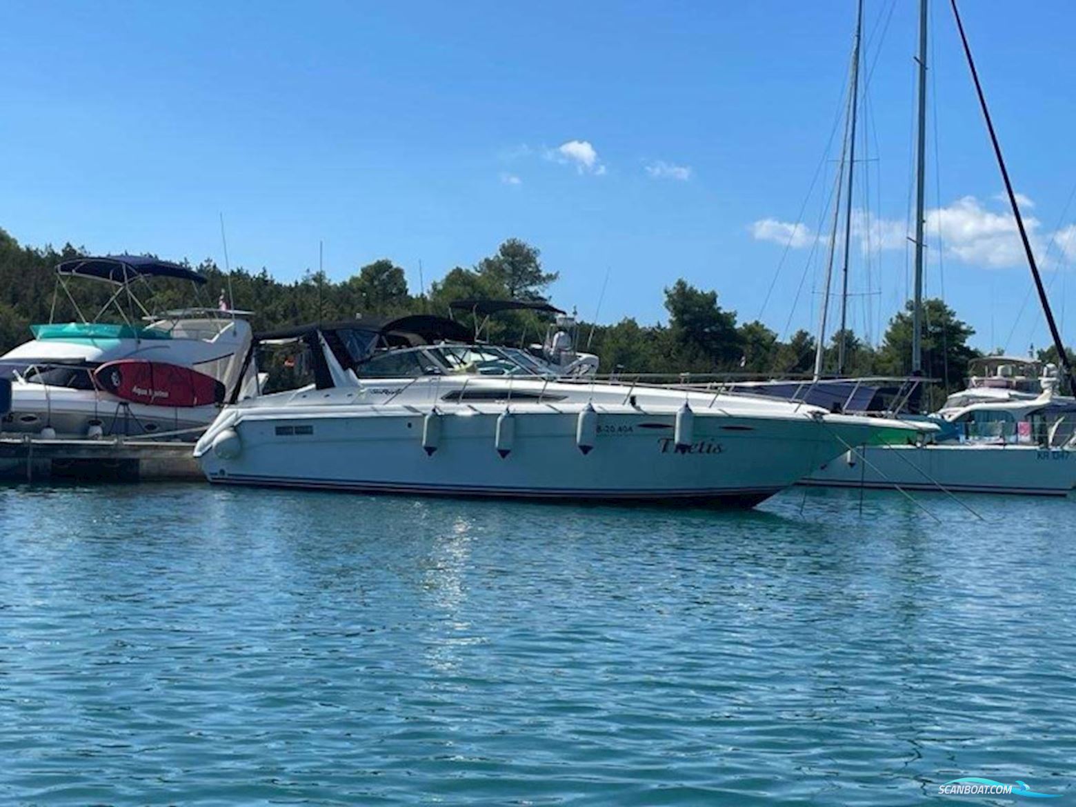 Sea Ray 370 Motorboten 1991, met Marine Power 6,5L V8 Diesel motor, Kroatië