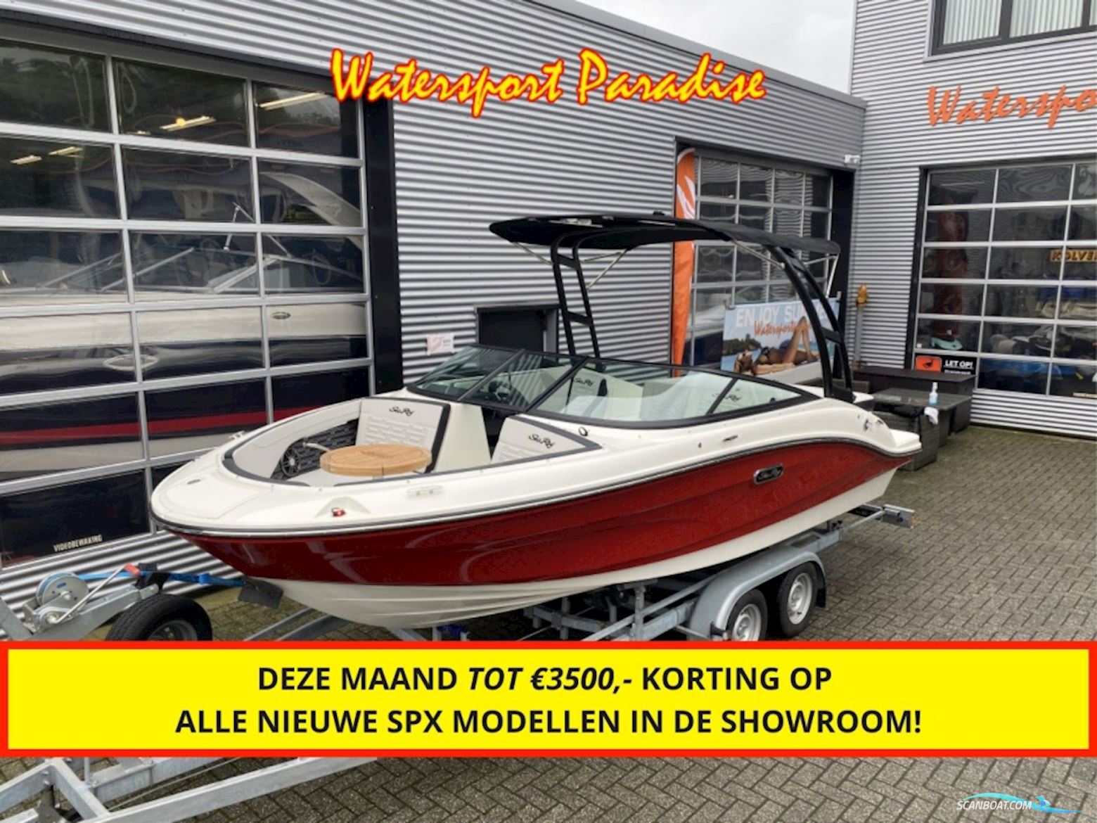Sea Ray SPX 190 Motorboten 2024, met Mercruiser motor, The Netherlands
