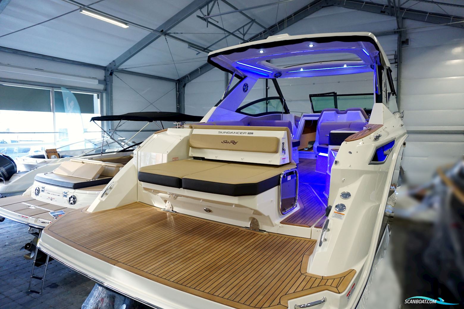 Sea Ray Sundancer 320 Motorboten 2026, met 2 x Mercruiser Ect 6.2L Mpi Axius Med Bravo Iii X motor, Sweden