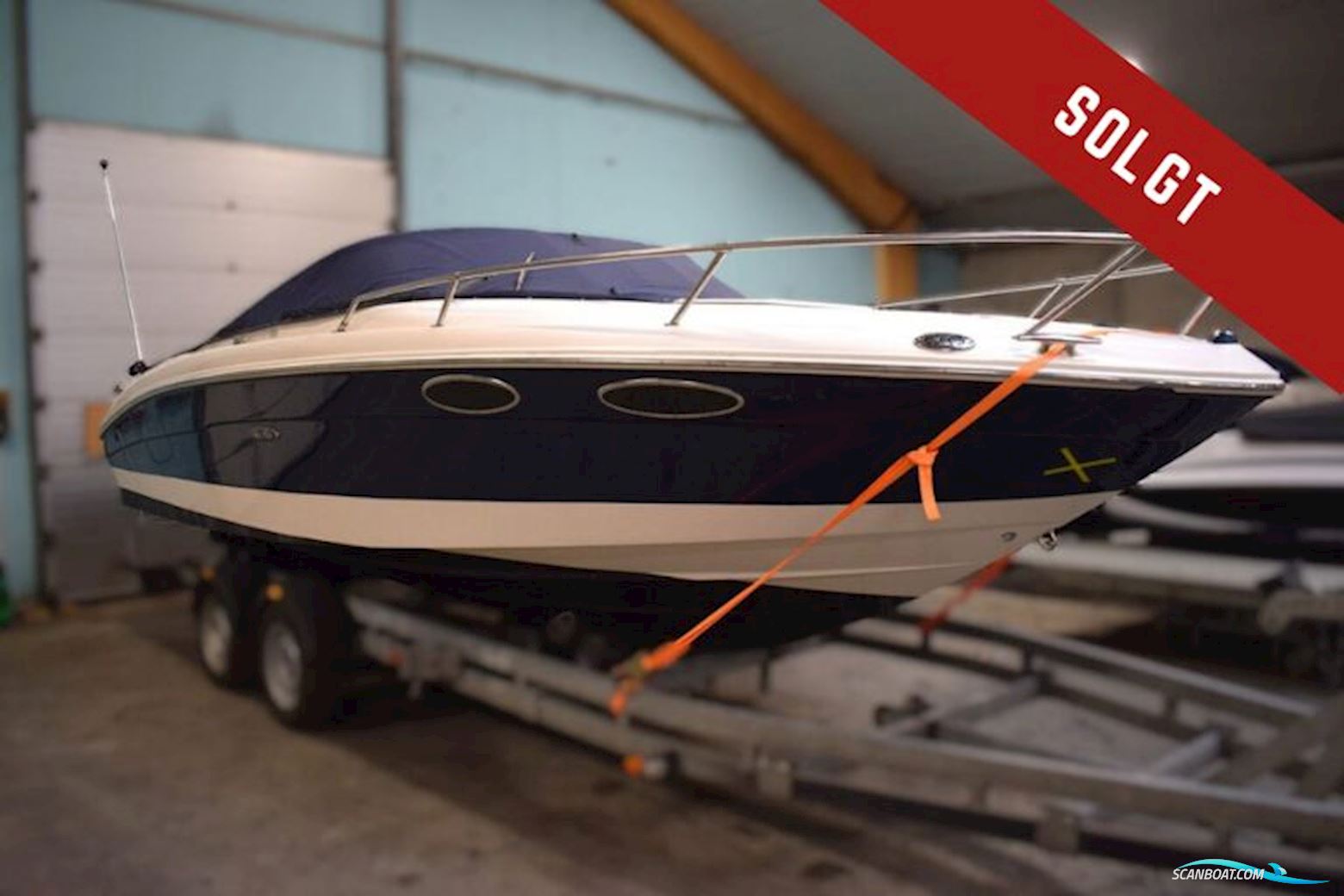 Sea Ray Sunsport 230 – Solgt Motorboten 2001, met Mercruiser motor, Denemarken