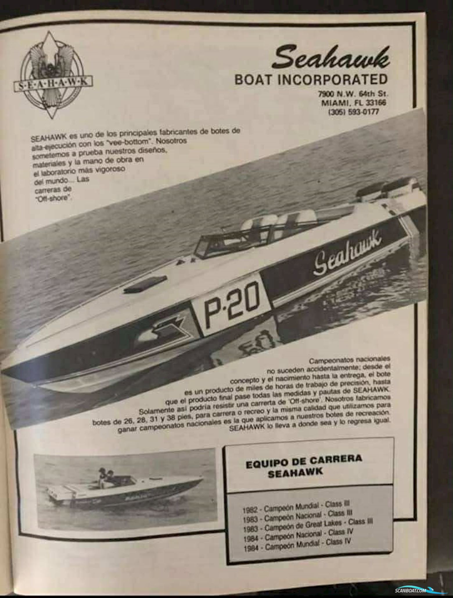 Seahawk 28 Powerboat