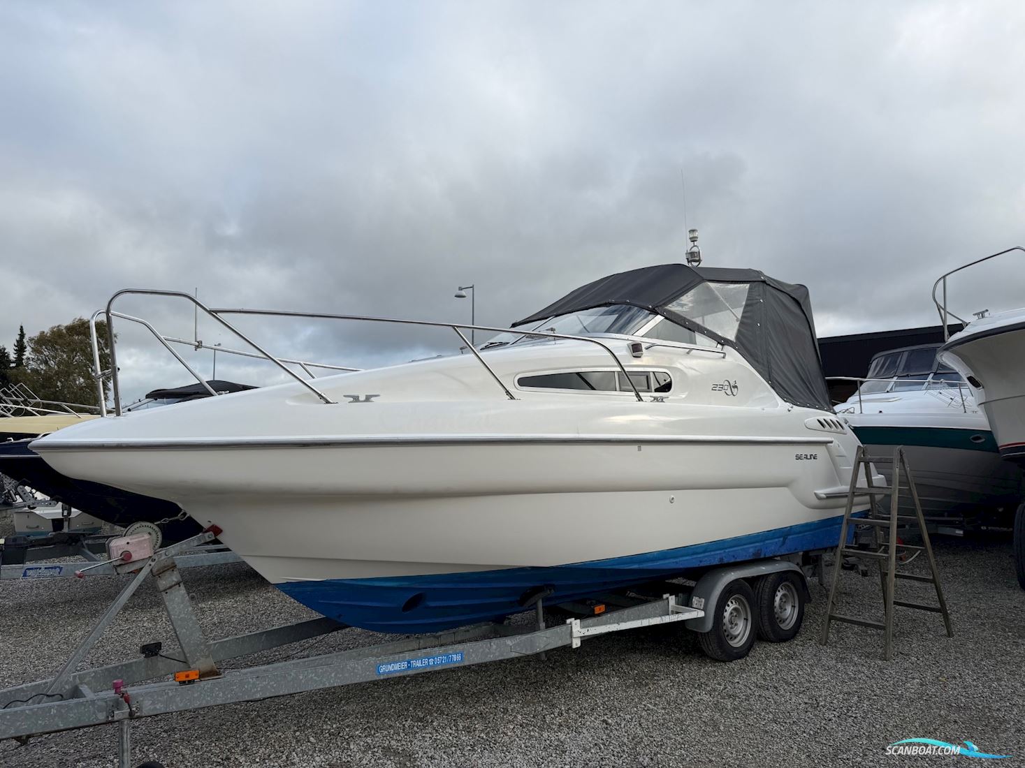 Sealine 230 Family Motorboten 1993, met Volvo Penta D3 220 motor, Denemarken
