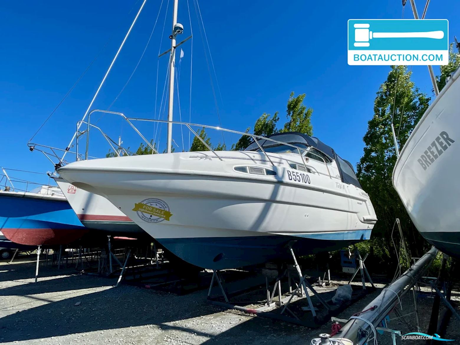 Sealine 310 Sportbridge Motorboten 1994, met Volvo Penta motor, België