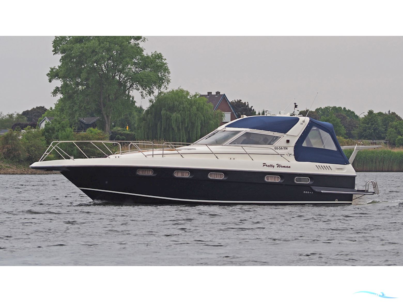 Sealine 365 Sportbridge Motorboten 1990, met Volvo Penta Aqad41-B motor, The Netherlands
