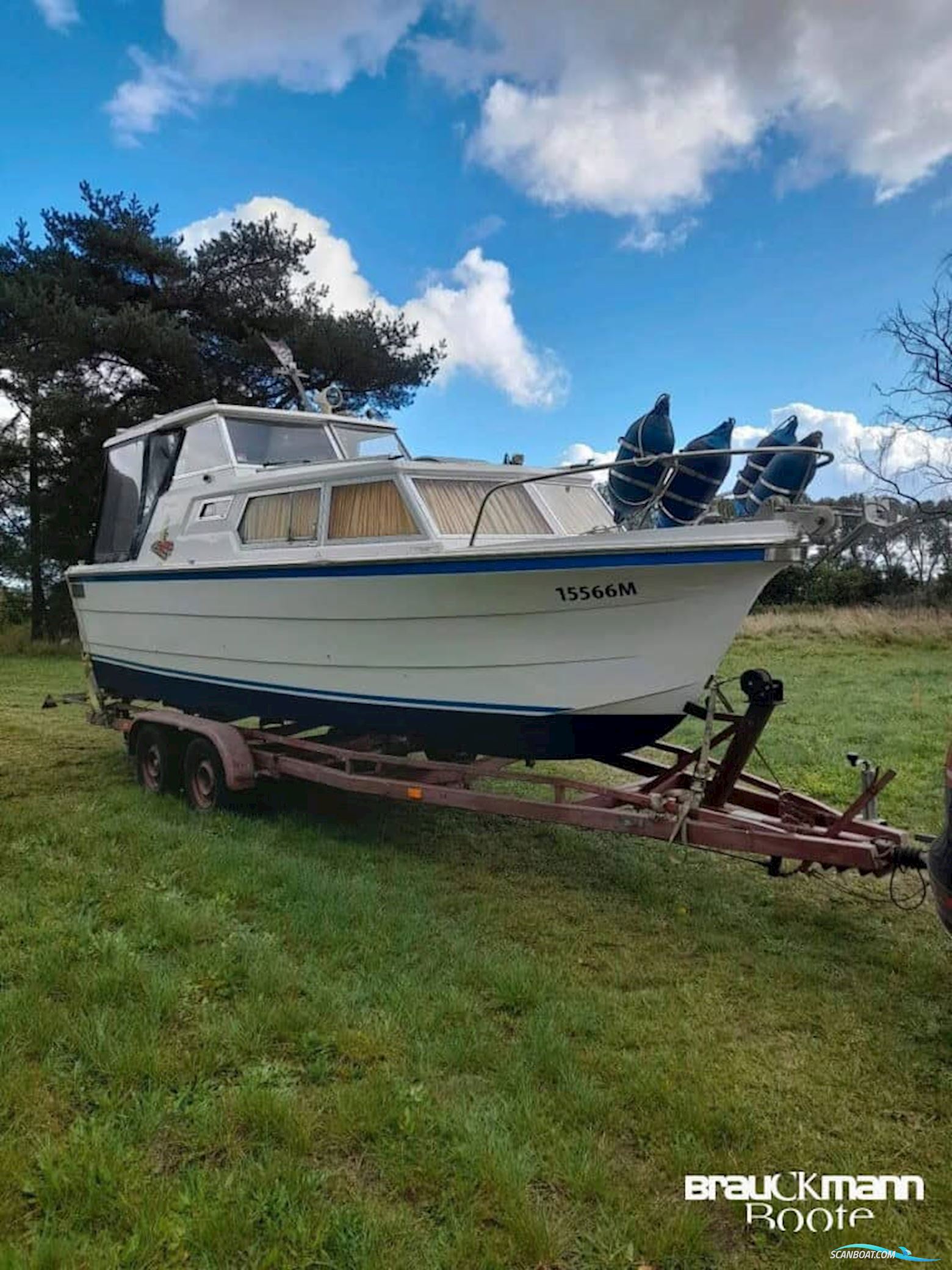 Sealine Conti 23 HT Motorboten 1979, met Mercruiser motor, Duitsland