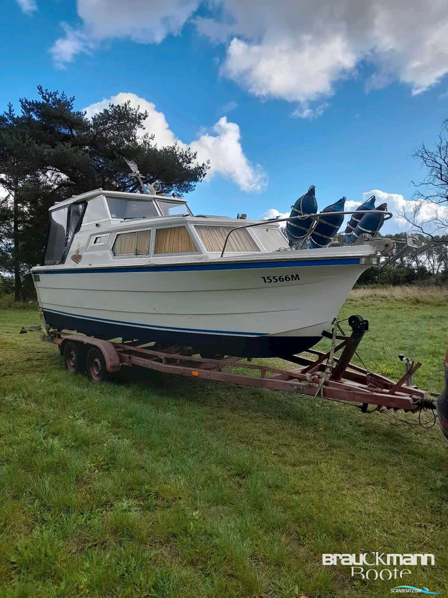Sealine Conti 23 HT Motorboten 1979, met Mercruiser motor, Duitsland