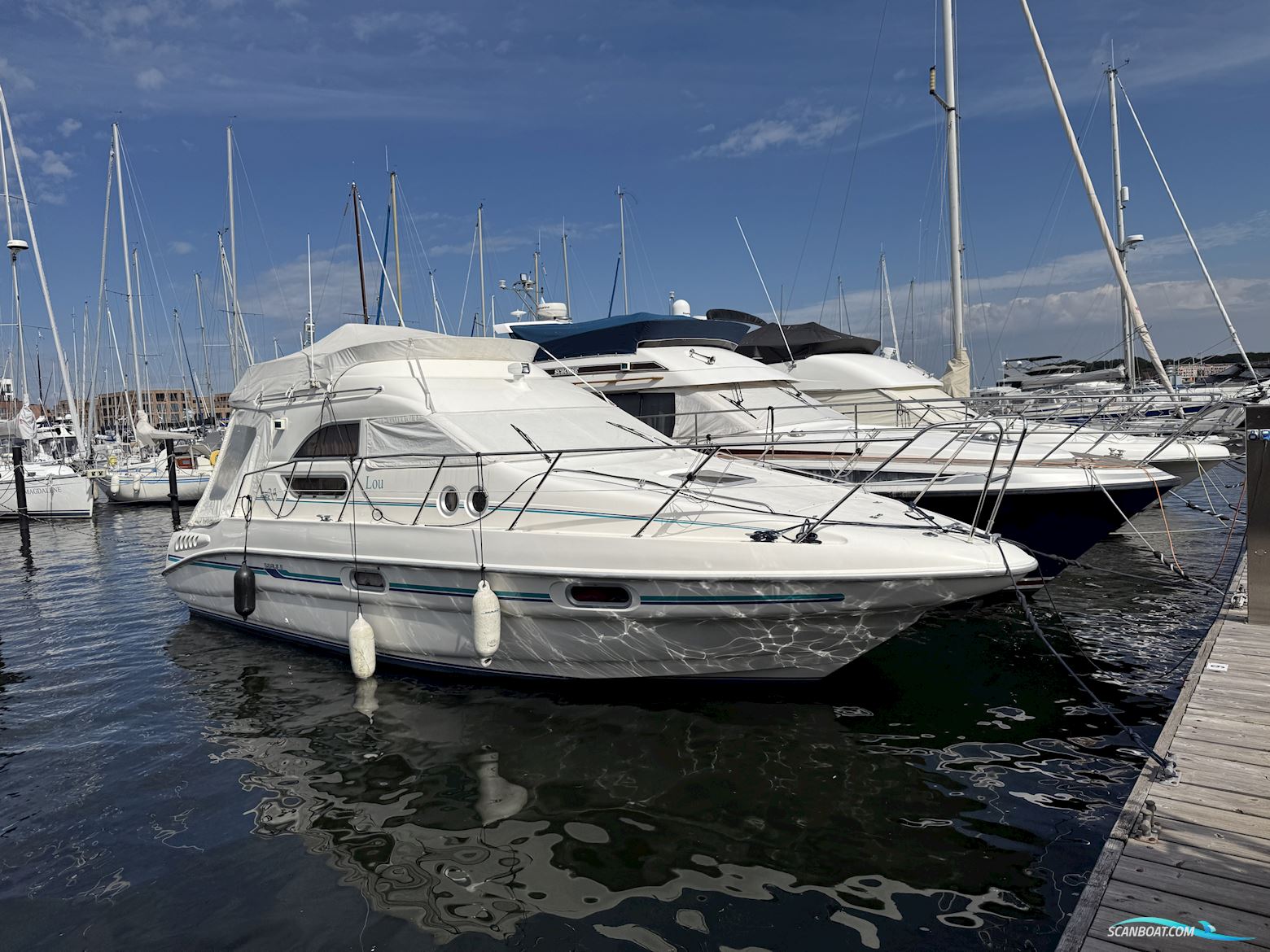 Sealine F 330 Motorboten 1995, met Mercruiser Diesel motor, Duitsland