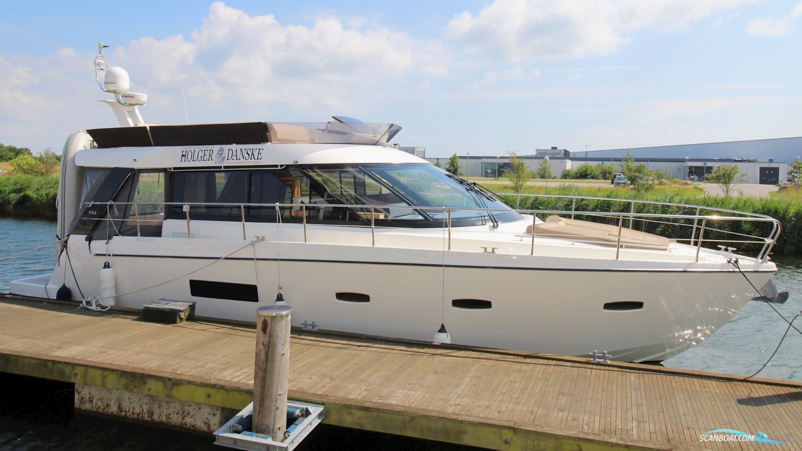 Sealine F42 Motorboten 2012, met Volvo Penta motor, Denemarken